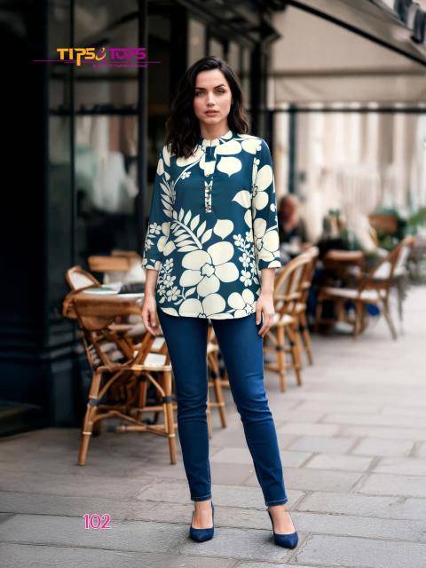 Tips & tops baby vol 8 Ladies kurti manufacturer in Gujarat